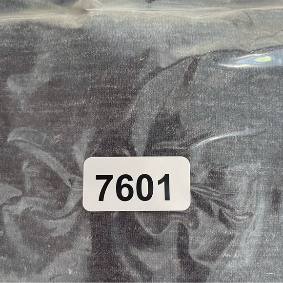 Vince Gray Wool Linen Blend Raglan Sleeve Crewneck Sweater 37601 - Picture 7 of 8